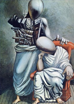 ジョルジョ・デ・キリコ Painting - 一つの慰め 1958 ジョルジョ・デ・キリコ 形而上学的シュルレアリスム